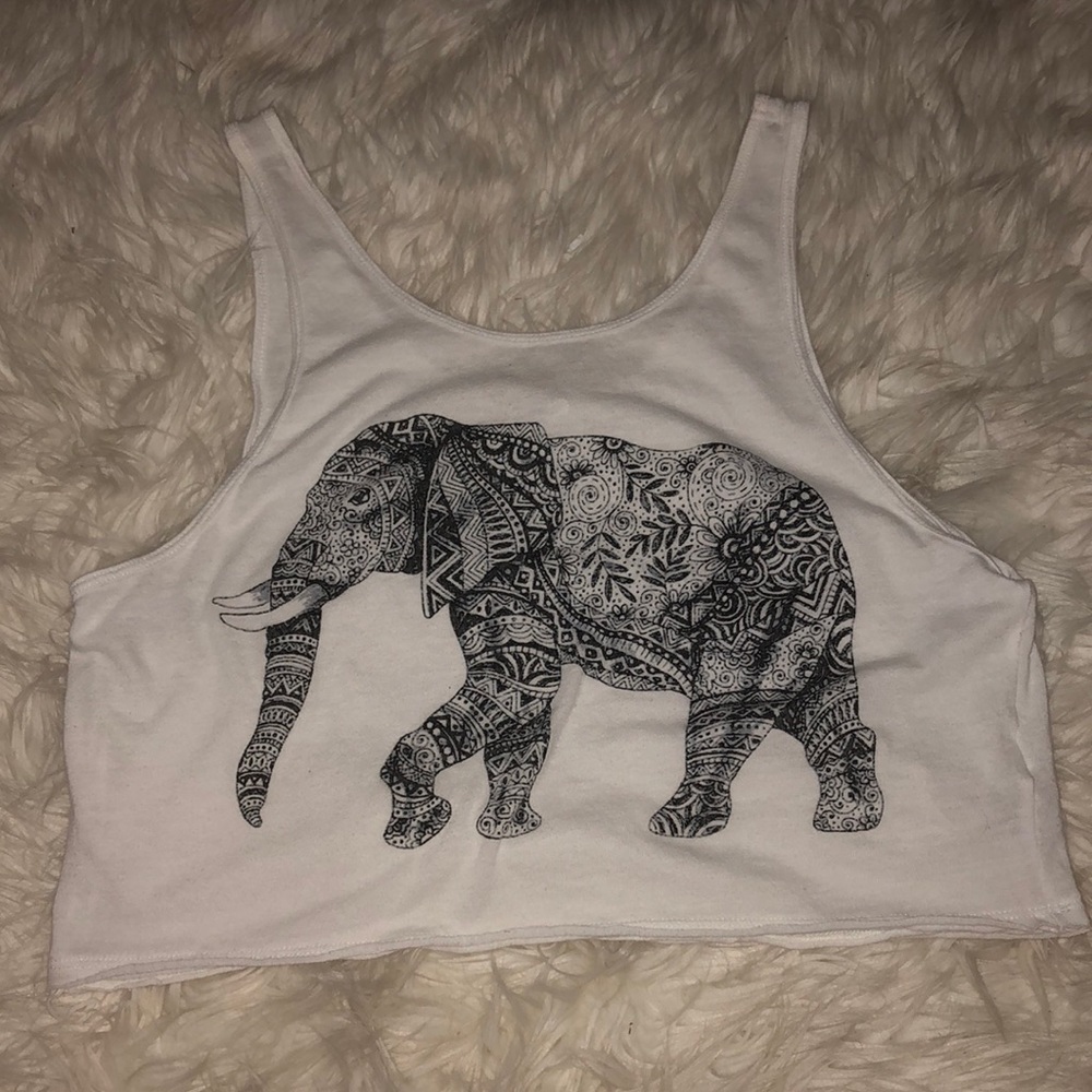 Cropped tank top